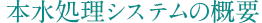 本水処理システムの概要